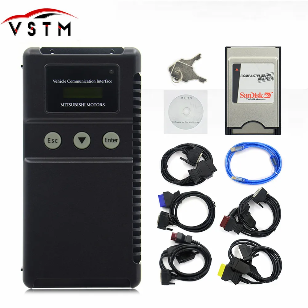 

Top-Rated Multi-language MUT-3 Support ECU Programmer Mitsubishi MUT3 MUT 3 Car and Truck Diagnostic Tool DHL Free Shipping