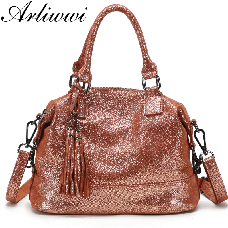 Arliwwi Brand Female 100% Real Leather Tote Bags Solid Candy Colors Shiny Genuine Cowhide Cross Body Handbags For Women New
Arliwwi Brand Female 100% Real Leather Tote Bags Solid Candy Colors Shiny Genuine Cowhide Cross Body Handbags For Women New