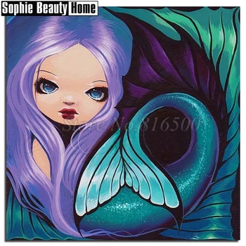 DIY Diamond Painting Accessories Mermaid Diamond Mosaic Cross Stitch Cartoon Girl Full Diamond Embroidery Wall Decor 194033
DIY Diamond Painting Accessories Mermaid Diamond Mosaic Cross Stitch Cartoon Girl Full Diamond Embroidery Wall Decor 194033