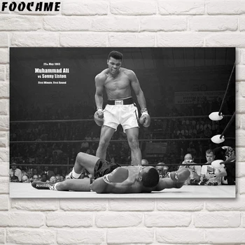 FOOCAME Living Room Muhammad Ali Boxer Boxing Posters and Prints Silk Wall Art Paintings Bedroom Decoration PicturesHome Decor
FOOCAME Living Room Muhammad Ali Boxer Boxing Posters and Prints Silk Wall Art Paintings Bedroom Decoration PicturesHome Decor