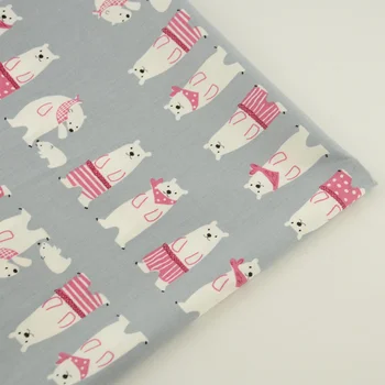 Booksew Gray Cotton Fabric Lovely Bears Design Quilting Light Bedding Sewing Doll Crafts Cloth Patchwork Toy Doll Tecido Telas
Booksew Gray Cotton Fabric Lovely Bears Design Quilting Light Bedding Sewing Doll Crafts Cloth Patchwork Toy Doll Tecido Telas
