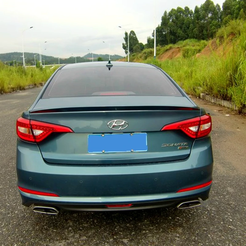 For Hyundai Sonata 2016 Car Rear Trunk Spoiler ABS Material Primer Color Tail Wing Decoration
For Hyundai Sonata 2016 Car Rear Trunk Spoiler ABS Material Primer Color Tail Wing Decoration