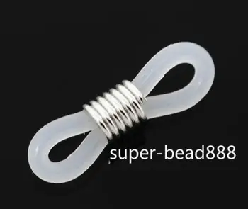 500Pcs Rubber Looped End Connectors for Eyeglass Holder Necklace Chain 20x6mm
500Pcs Rubber Looped End Connectors for Eyeglass Holder Necklace Chain 20x6mm