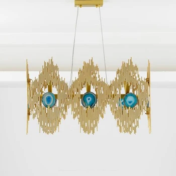 Manggic Agate Peacock Led Chandelier Metal Living Room Gold/BlackLight body Led Chandeliers Lighting Dining Room Hanging Light
Manggic Agate Peacock Led Chandelier Metal Living Room Gold/BlackLight body Led Chandeliers Lighting Dining Room Hanging Light
