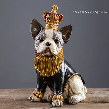 Nordic Home British Style Resin Dog Ornaments Creative European Animal Desk Decor Living Room Study Wine Cabinet Decor M1828
Nordic Home British Style Resin Dog Ornaments Creative European Animal Desk Decor Living Room Study Wine Cabinet Decor M1828