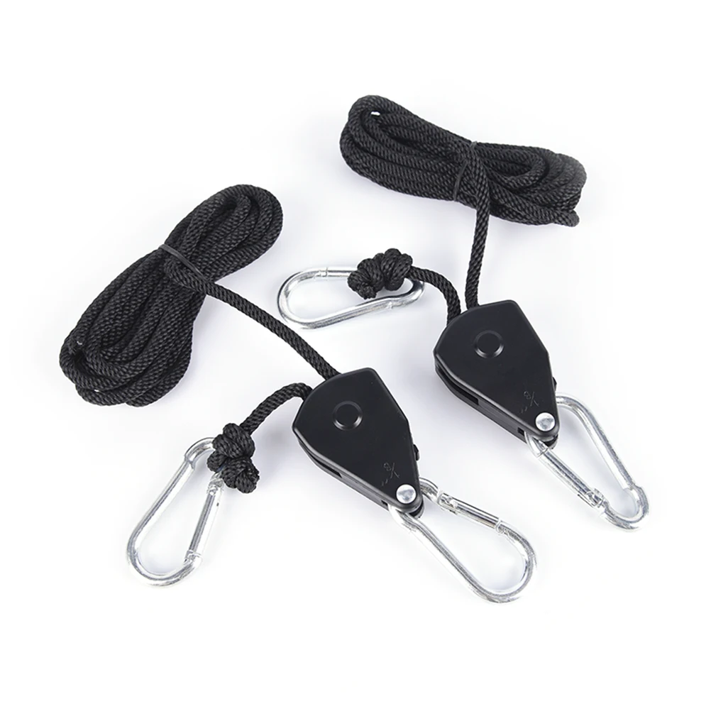 1pair Grow Light Hanger 1/8 Inches Rope Ratchet 2 Pieces 1 Pack Reflector Grow Light Hangers Light Lifters
1pair Grow Light Hanger 1/8 Inches Rope Ratchet 2 Pieces 1 Pack Reflector Grow Light Hangers Light Lifters