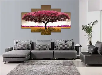 High-Quality Modern Printed On Canvas Big Tree Painting For Living Room Decoration 5pcs/Set Wall Decor Canvas Prints Unframed
High-Quality Modern Printed On Canvas Big Tree Painting For Living Room Decoration 5pcs/Set Wall Decor Canvas Prints Unframed