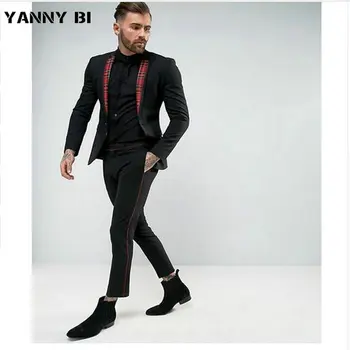 Black Velour Jacket Vest Set Slim Fit Men Suit 3 Pieces Casual Groomsmen Groom Tuxedo Velvet Prom Men Suits(Jacket+Pants+Vest)
Black Velour Jacket Vest Set Slim Fit Men Suit 3 Pieces Casual Groomsmen Groom Tuxedo Velvet Prom Men Suits(Jacket+Pants+Vest)