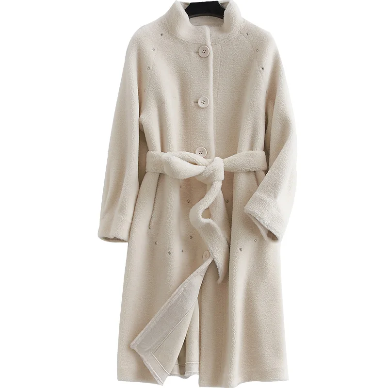 Women's Fur Coat Autmn Winter Jacket Women 100% Wool Coat Female Jacket Korean Vintage Suede Lining Sheep Shearling Fur ZT1636
Women's Fur Coat Autmn Winter Jacket Women 100% Wool Coat Female Jacket Korean Vintage Suede Lining Sheep Shearling Fur ZT1636