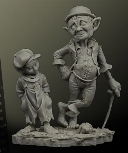 New Unassembled 1/32 54MM Old and children stand 54MM Resin Figure Unpainted Model Kit
New Unassembled 1/32 54MM Old and children stand 54MM Resin Figure Unpainted Model Kit