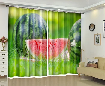 Watermelon fruits 3D Kitchen Window Curtains Drapes for Bedroom living room decoration Cortinas para sala Dormitorio Rideaux
Watermelon fruits 3D Kitchen Window Curtains Drapes for Bedroom living room decoration Cortinas para sala Dormitorio Rideaux