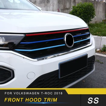 Auto Car-styling Front Hood Trim Covers Exterior Accessories for Volkswagen T-ROC 2018
Auto Car-styling Front Hood Trim Covers Exterior Accessories for Volkswagen T-ROC 2018