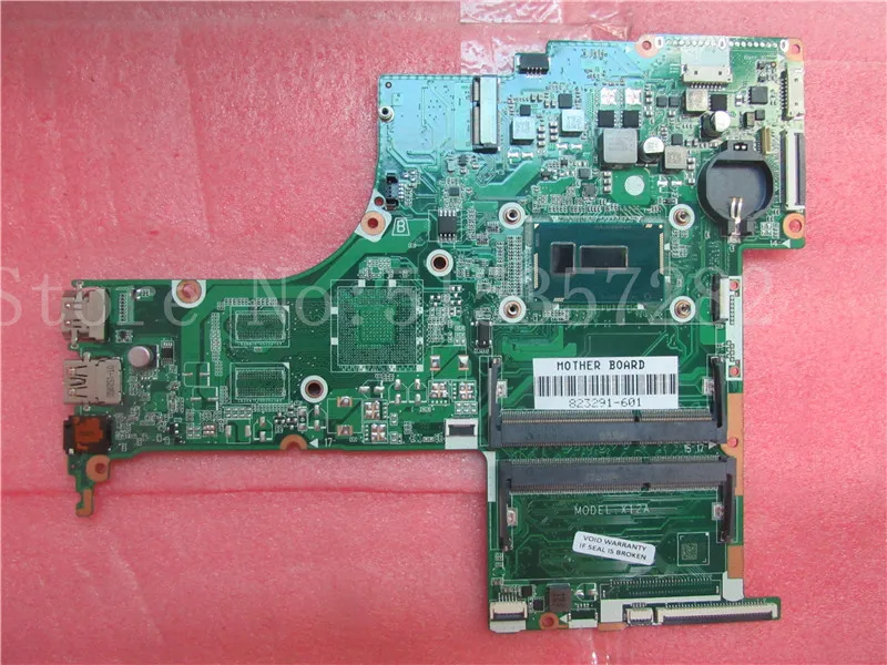 Материнская плата для ноутбука hp 17 G 823291 601 DAX12AMB6D0 3825U|Материнские платы ноутбуков|