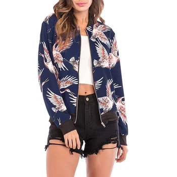 Boho Retro Floral Bomber Jacket Flowers Women's Coat Long Sleeve Fashion Ladies Outdoor Zip Up Biker Outwear
Boho Retro Floral Bomber Jacket Flowers Women's Coat Long Sleeve Fashion Ladies Outdoor Zip Up Biker Outwear