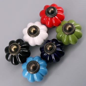 6PCS 33mm Kitchen Pumpkins Handles Pull Closet Knobs Zinc Ceramic Cabinets Door Cupboard Pull Drawer Locker
6PCS 33mm Kitchen Pumpkins Handles Pull Closet Knobs Zinc Ceramic Cabinets Door Cupboard Pull Drawer Locker