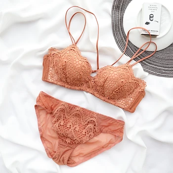 5 Colour Lace Embroidery Underwear Sexy 1/2 Cup Petal Cup Bra Set Cotton Green Push Up Bras Women Adjusted Lingerie Panties Set
5 Colour Lace Embroidery Underwear Sexy 1/2 Cup Petal Cup Bra Set Cotton Green Push Up Bras Women Adjusted Lingerie Panties Set