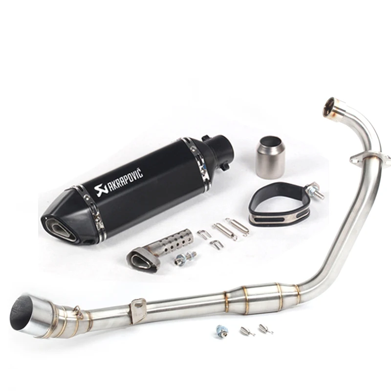Motorcycle Modified full pipe Exhaust Muffler akrapovic exhaust stainless steel With DB Killer FOR HONDA MSX125 msx 125
Motorcycle Modified full pipe Exhaust Muffler akrapovic exhaust stainless steel With DB Killer FOR HONDA MSX125 msx 125