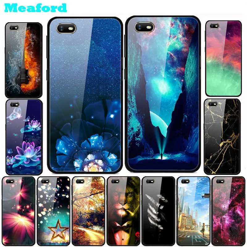 Tempered Glass Case For OPPO Realme C2 Case Hard PC Colorful Back Cover For OPPO Realme C2 Phone Bumper Case RealmeC2 C 2 capas
Tempered Glass Case For OPPO Realme C2 Case Hard PC Colorful Back Cover For OPPO Realme C2 Phone Bumper Case RealmeC2 C 2 capas