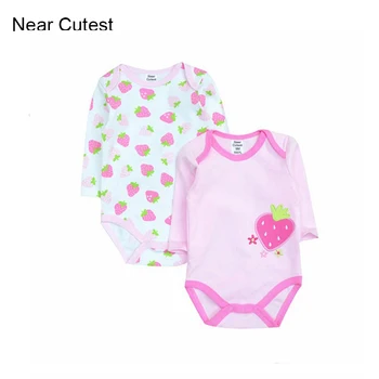 Near Cutest 2pcs/lot Baby Romper Spring Cotton Long Sleeve Baby Boy Girl Clothes One Piece Jumpsuit Underwear Baby Clothing
Near Cutest 2pcs/lot Baby Romper Spring Cotton Long Sleeve Baby Boy Girl Clothes One Piece Jumpsuit Underwear Baby Clothing