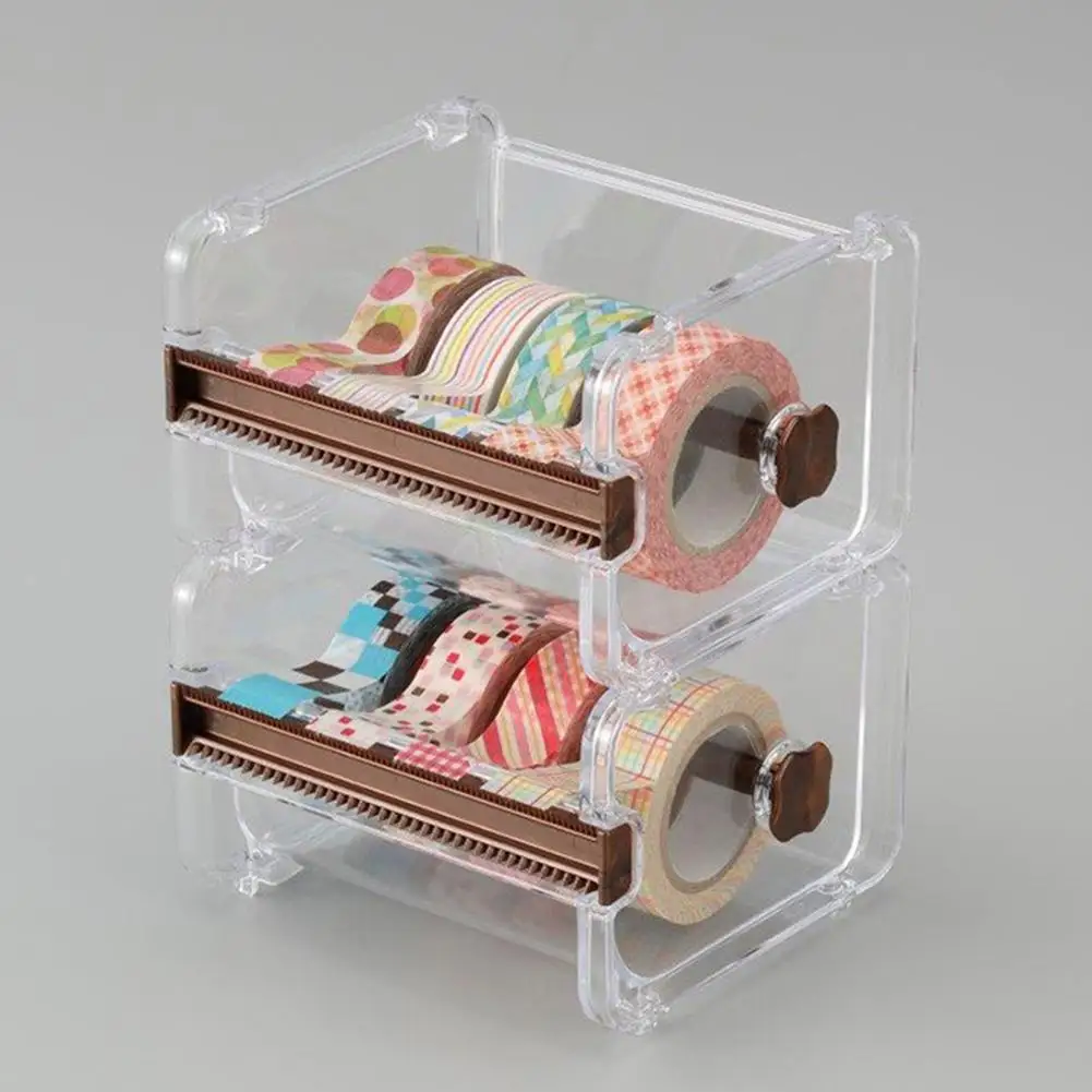 Creative Tape Holder Cutter Set Tape Tool Transparent Tape Holder Tape Dispenser School Supplies Office Stationery
Creative Tape Holder Cutter Set Tape Tool Transparent Tape Holder Tape Dispenser School Supplies Office Stationery