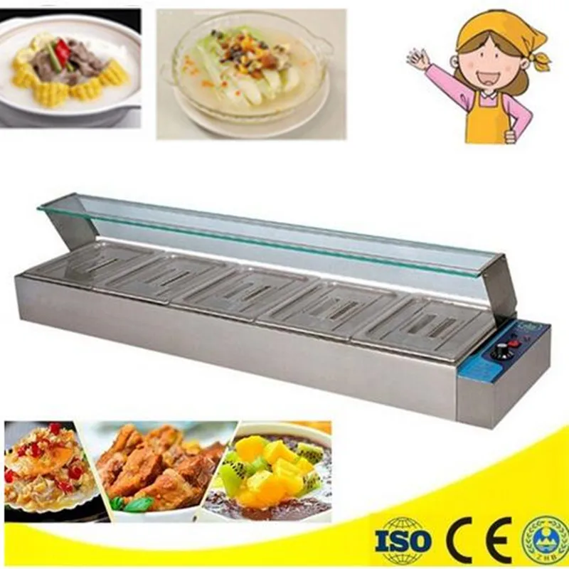 kitchen accessories 6pcs lot 1 9 gn pan stainless steel food pan 176 new electric bain marie buffet food warmer container for catering equipment food warming tray hot soup