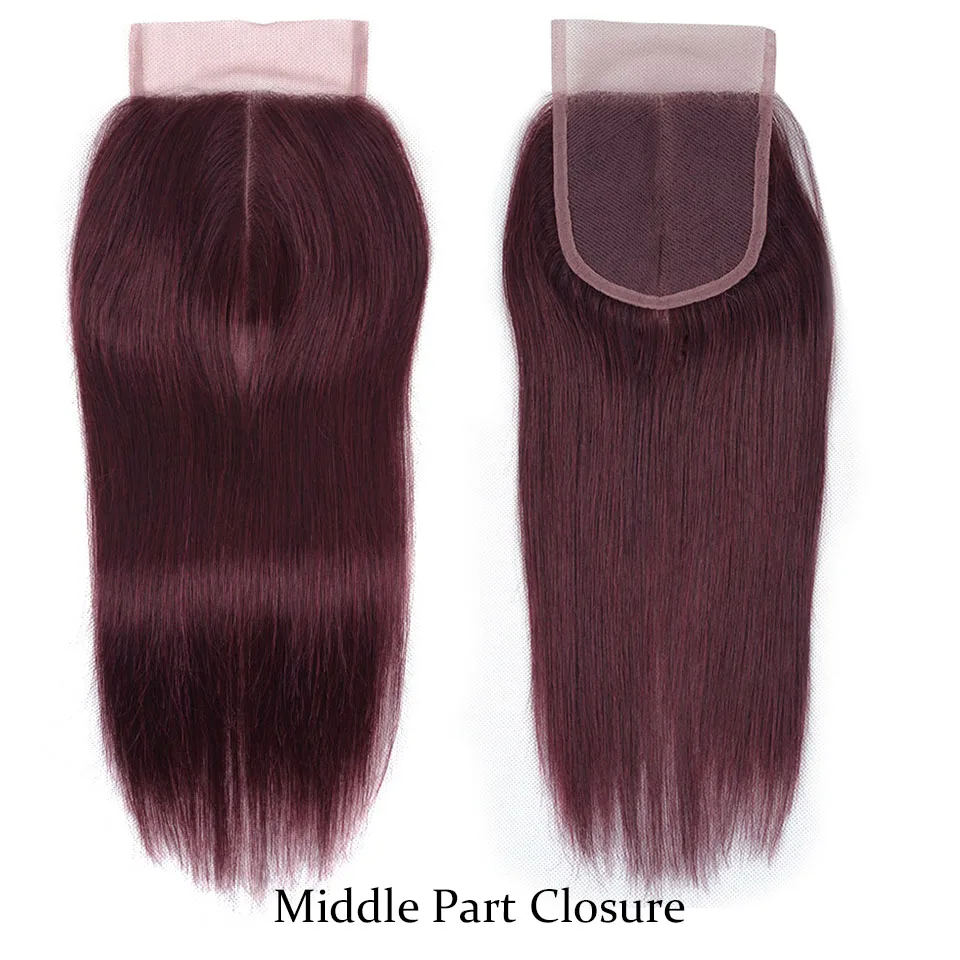 middle part closure