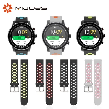 Mijobs 22mm Silicone Wrist Strap Bracelet for Xiaomi Huami Amazfit Bip PACE BIT Stratos 2 Sport Watch Band Wristband Accessories
Mijobs 22mm Silicone Wrist Strap Bracelet for Xiaomi Huami Amazfit Bip PACE BIT Stratos 2 Sport Watch Band Wristband Accessories