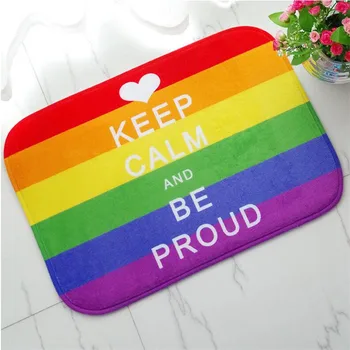 Doormat Rainbow Stripe Printed Floor Mats Anti-slip Rugs Kitchen Mat Carpets Front Door Bathroom Carpet Home Decor Mats Gift
Doormat Rainbow Stripe Printed Floor Mats Anti-slip Rugs Kitchen Mat Carpets Front Door Bathroom Carpet Home Decor Mats Gift