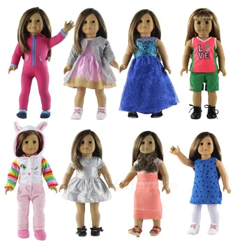 5 Set Handmade Doll Clothes Fashion Style Clothing Princess Dress for 18" American Doll N02
5 Set Handmade Doll Clothes Fashion Style Clothing Princess Dress for 18" American Doll N02