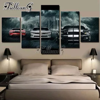FULLCANG 5pcs/set diamond painting "driving in rainy weather" diy full drill square cross stitch mosaic embroidery hobby G1010
FULLCANG 5pcs/set diamond painting "driving in rainy weather" diy full drill square cross stitch mosaic embroidery hobby G1010