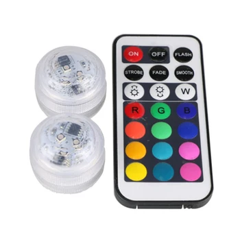 2018 New RGB LED Underwater Submersible Lights Round Candle Light for Indoor Outdoor Fountain Pond Swimming Pool
2018 New RGB LED Underwater Submersible Lights Round Candle Light for Indoor Outdoor Fountain Pond Swimming Pool