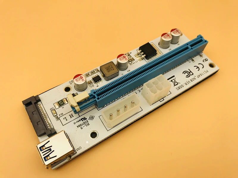 6 шт. USB3.0 008S PCIE Riser Express 1X 4x 8x 16x расширитель адаптер Riser Card SATA 15pin к 6pin кабель питания двойной интерфейс питания
6 шт. USB3.0 008S PCIE Riser Express 1X 4x 8x 16x расширитель адаптер Riser Card SATA 15pin к 6pin кабель питания двойной интерфейс питания
