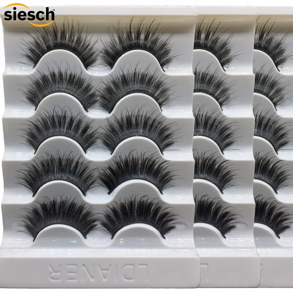 5 pairs Natural 3D Mink Eyelashes False Eyelashes Lashes long Soft handmade Fake Eyelashes Extension Makeup dramatic Kit Cilios
5 pairs Natural 3D Mink Eyelashes False Eyelashes Lashes long Soft handmade Fake Eyelashes Extension Makeup dramatic Kit Cilios