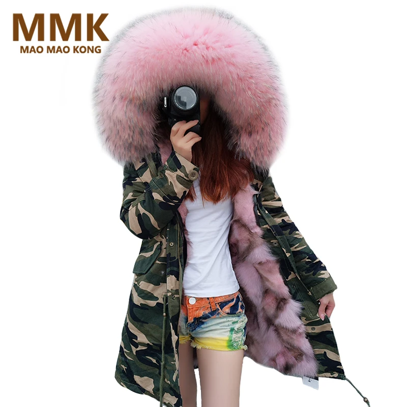 2019 New Long Camouflage Winter Jacket Women Outwear Thick Parkas Natural Real Fox Fur Coat Hooded Pelliccia
2019 New Long Camouflage Winter Jacket Women Outwear Thick Parkas Natural Real Fox Fur Coat Hooded Pelliccia
