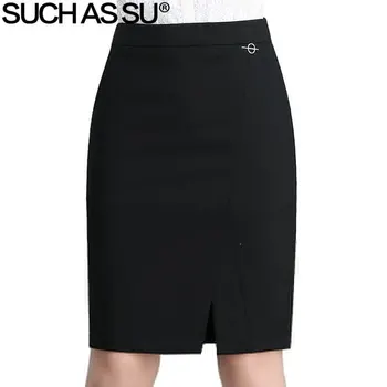 SUCH AS SU High Quality New Pencil Skirts Womens 2017 Fall Winter Black Knit Skirt S-3XL Size Sexy Slim Occupation Work Skirt
SUCH AS SU High Quality New Pencil Skirts Womens 2017 Fall Winter Black Knit Skirt S-3XL Size Sexy Slim Occupation Work Skirt