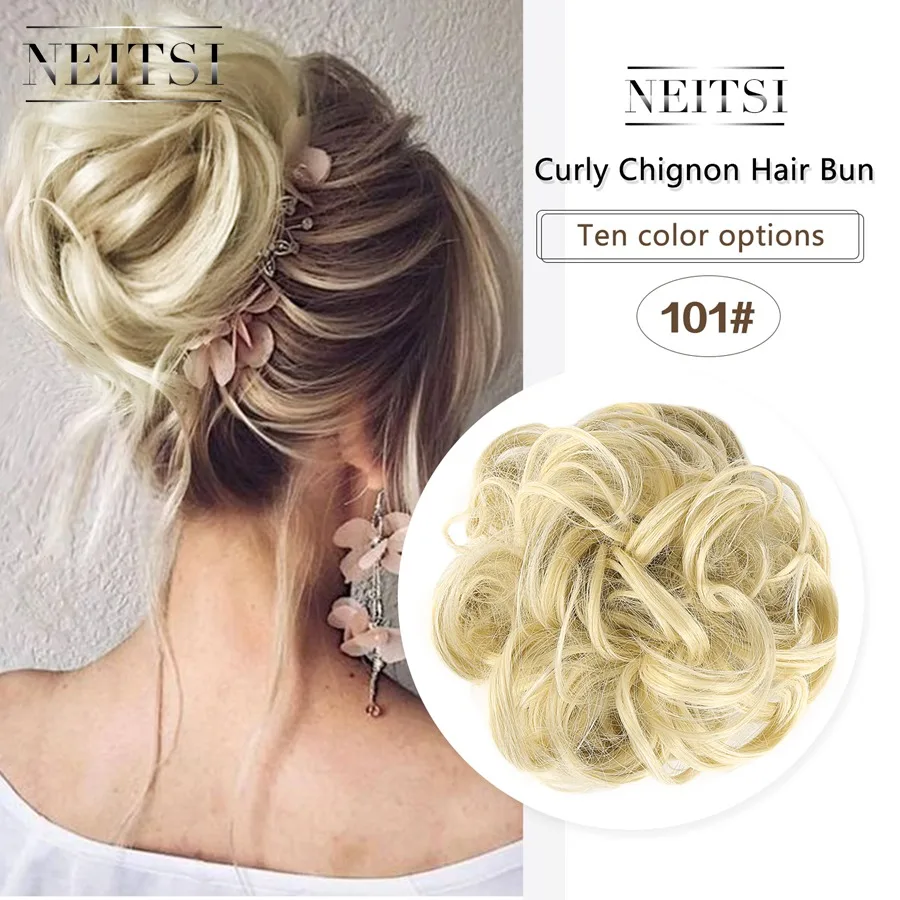 Neitsi Women Curly Chignon Hair Bun for Brides Synthetic High Extensions Ponytail Hair Bundles Hairpieces Hair Buns 101#
Neitsi Women Curly Chignon Hair Bun for Brides Synthetic High Extensions Ponytail Hair Bundles Hairpieces Hair Buns 101#