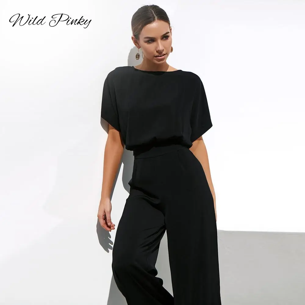WildPinky Fashion Black Tops Women Loose Two Pieces Sets Women Tops And Pants 2019 New Arrival Solid Female Tie Up Casual Pants
WildPinky Fashion Black Tops Women Loose Two Pieces Sets Women Tops And Pants 2019 New Arrival Solid Female Tie Up Casual Pants