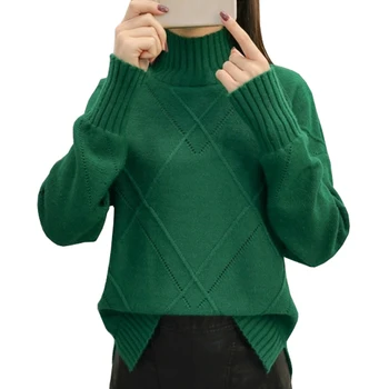 2019 New Korean Pullover Sweaters Autumn Winter Women Turtleneck Casual Loose Pullovers and Sweaters Oversized Bottoming Jumper
2019 New Korean Pullover Sweaters Autumn Winter Women Turtleneck Casual Loose Pullovers and Sweaters Oversized Bottoming Jumper