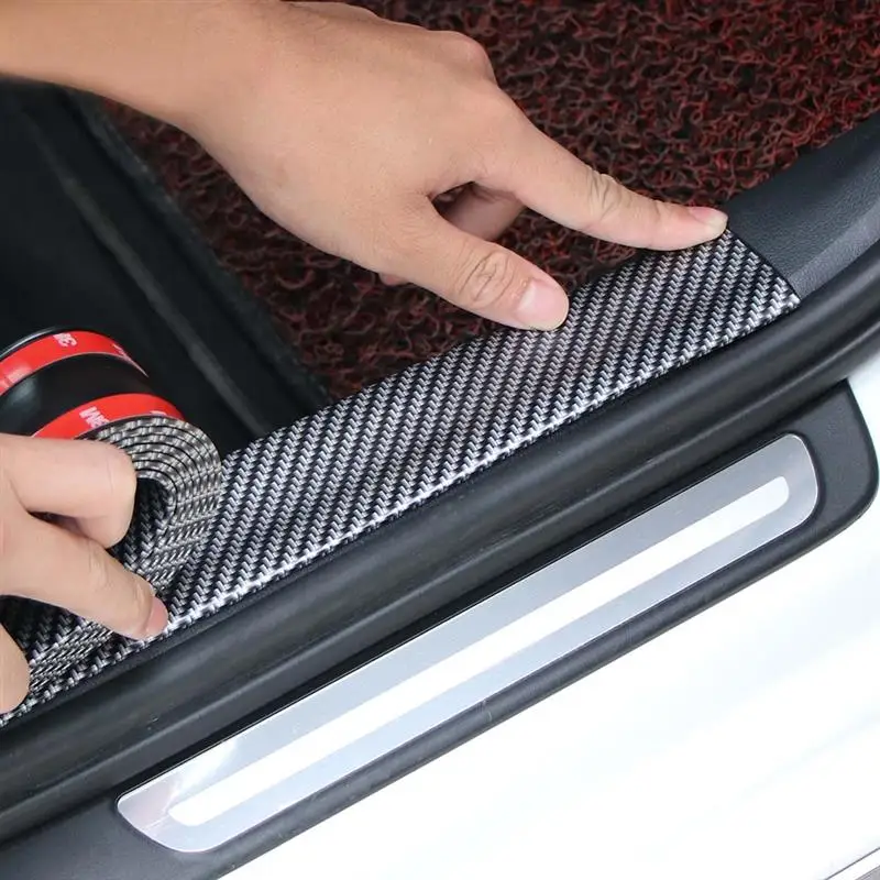 Car Stickers 5D Carbon Fiber Rubber Door Sill Protector for Abarth Mazda 6 Kia Ceed Rio 3 4 Cerato Picanto Sorento Optima 2019
Car Stickers 5D Carbon Fiber Rubber Door Sill Protector for Abarth Mazda 6 Kia Ceed Rio 3 4 Cerato Picanto Sorento Optima 2019
