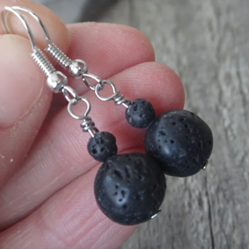 1pair) Nature Lava Stone Essential Oil Diffuser Earrings Aromatherapy Jewelry Minimalist 2 volcanic Rock Stone Diffuser Earrings
1pair) Nature Lava Stone Essential Oil Diffuser Earrings Aromatherapy Jewelry Minimalist 2 volcanic Rock Stone Diffuser Earrings