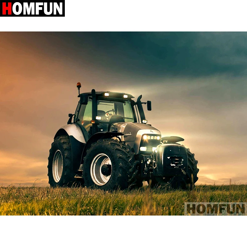 HOMFUN Full Square/Round Drill 5D DIY Diamond Painting "Farm tractor" Embroidery Cross Stitch 5D Home Decor Gift A07383
HOMFUN Full Square/Round Drill 5D DIY Diamond Painting "Farm tractor" Embroidery Cross Stitch 5D Home Decor Gift A07383