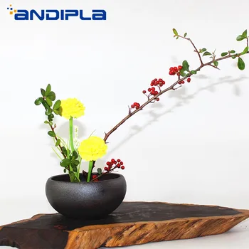 Japanese Style Vintage Coarse Pottery Bowls Hydroponics Flowerpot Vase Ceramic Containers Planter Zen Flower Arrangement Basin
Japanese Style Vintage Coarse Pottery Bowls Hydroponics Flowerpot Vase Ceramic Containers Planter Zen Flower Arrangement Basin