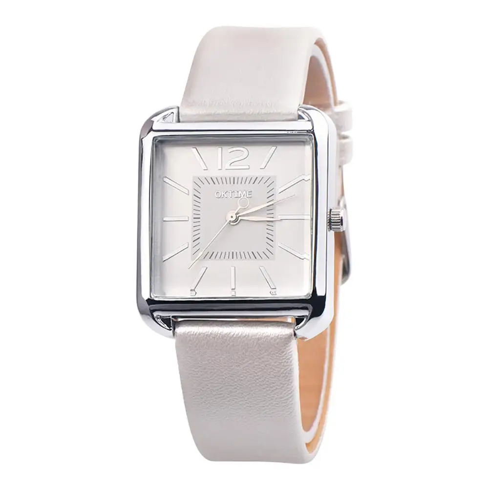 Fashion Top Brand Luxury Faux Leather Band Square Women Casual Quartz Wrist Watch Jewelry Gift relojes para mujer
Fashion Top Brand Luxury Faux Leather Band Square Women Casual Quartz Wrist Watch Jewelry Gift relojes para mujer