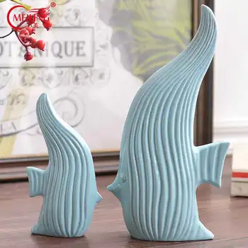 2 Decorative Blue Fish Figurines Ceramic Collectible Art Handmade Ornament For Living Room Office Shelf Home Decor Fish Statue
2 Decorative Blue Fish Figurines Ceramic Collectible Art Handmade Ornament For Living Room Office Shelf Home Decor Fish Statue