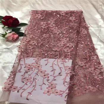 2019 Latest High Quality African French Lace Fabric Embroidery Sequins Tulle Lace Fabric For Nigerian party Dresses bh65-1512
2019 Latest High Quality African French Lace Fabric Embroidery Sequins Tulle Lace Fabric For Nigerian party Dresses bh65-1512