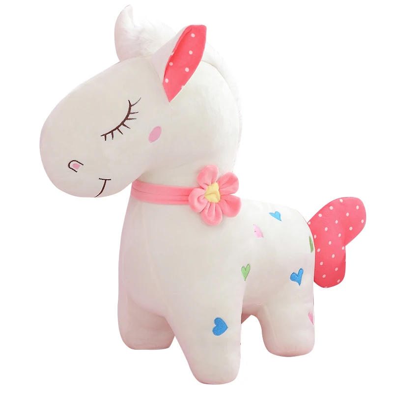 Azoo stuffed unicorn plush toy doll Flying couples horse Pillow Baby Pillow Soft hose cushion Toy Xmas gifts for children 
Azoo stuffed unicorn plush toy doll Flying couples horse Pillow Baby Pillow Soft hose cushion Toy Xmas gifts for children