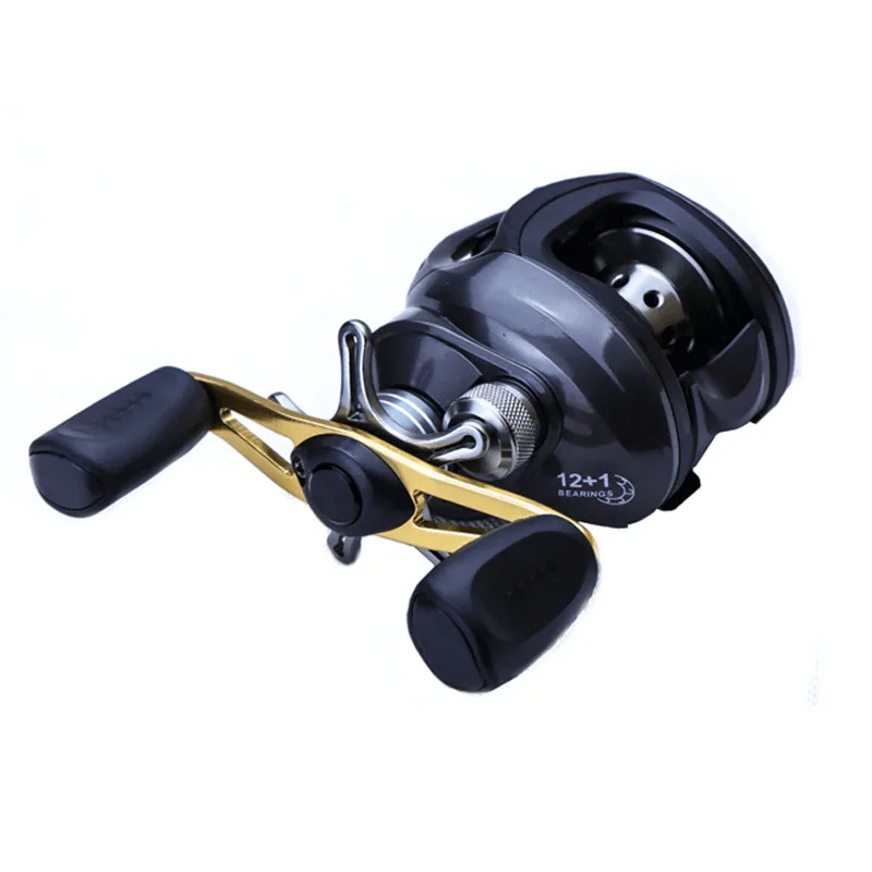 12+1BB Baitcasting Reel Bait Lure Casting Jigging Fishing Wheel 7.0:1 Metal Handle High Speed Rock Boat Sea Gear 8Kg Max Drag
12+1BB Baitcasting Reel Bait Lure Casting Jigging Fishing Wheel 7.0:1 Metal Handle High Speed Rock Boat Sea Gear 8Kg Max Drag