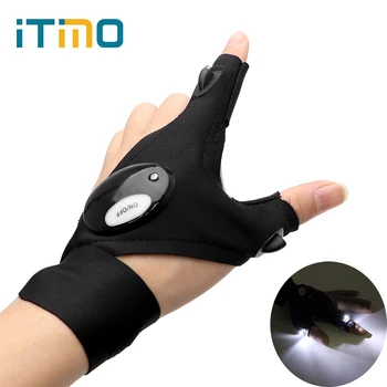 iTimo Repairing Work Light LED Finger Light Glove Flashlight Torch for Camping Hiking Fishing Multi-use Mini Portable Light Lamp
iTimo Repairing Work Light LED Finger Light Glove Flashlight Torch for Camping Hiking Fishing Multi-use Mini Portable Light Lamp