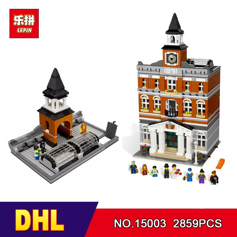 DHL Lepin 15003 2859PCS City Street The Town Hall Model Building Block Assembling Toys Kits compatible with 10224
DHL Lepin 15003 2859PCS City Street The Town Hall Model Building Block Assembling Toys Kits compatible with 10224
