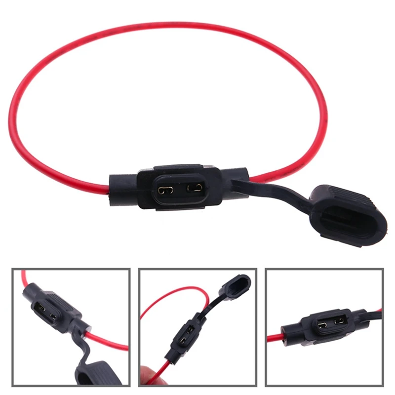 1pcs Waterproof Auto Inline Mini In-Line Fuse Holder Without Fuse Inserts 30cm Freeshipping
1pcs Waterproof Auto Inline Mini In-Line Fuse Holder Without Fuse Inserts 30cm Freeshipping